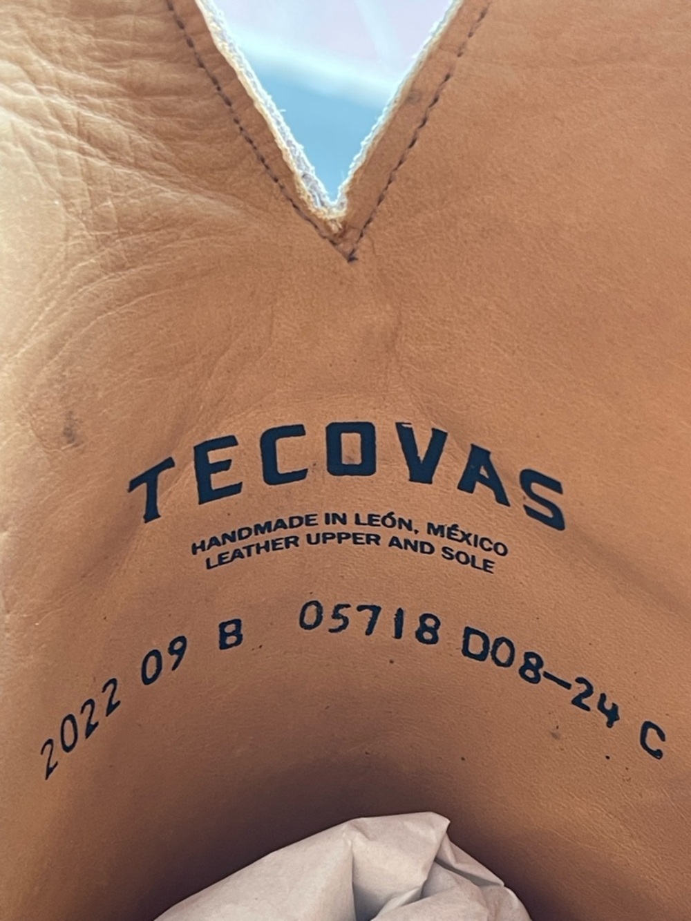 Tecovas FABULOUS Abby coastal cowgirl/festival season boots in Driftwood Suede! - Picture 13 of 17